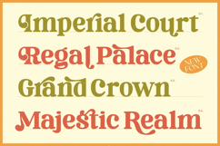 Kingly Queen - Classic Decorative Serif Product Image 12
