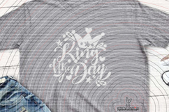 King of the Day cutting file SVG DXF Product Image 2
