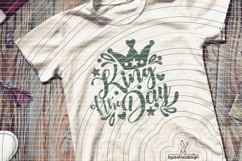 King of the Day cutting file SVG DXF Product Image 3