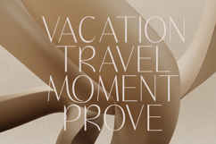 Kingray Quento - Minimalist Sans Serif Font Product Image 2