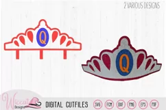 Kingsday svg, Kings crown svg cut file, Queen tiara svg cut Product Image 3