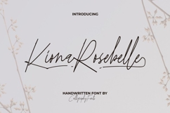 Kiona Rosebelle Font Product Image 1