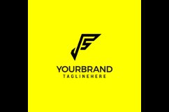 Letter F Logo Vector Template Abstract Monogram Symbol Product Image 1