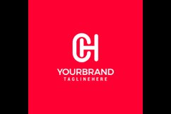 CH Logo Monogram Icon Vector Template Design Vector Product Image 1