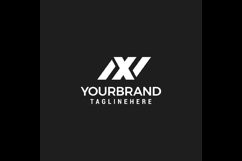 XN letter logo design on luxury background NX monogram Product Image 1