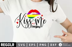 Kiss me im SVG, Gay SVG Design Product Image 1