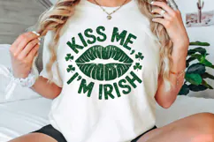 Kiss Me I’m Irish PNG, St Patrick’s Day PNG Product Image 3
