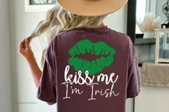 Kiss Me I'm Irish SVG | St Patricks Day SVG | Cut Files Product Image 5