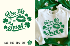 This St Patricks day Kiss Me Im Irish svg png is great for creating wonderful T-shirts, hoodies, tote bags, mugs, tumblers, decorations, stickers
