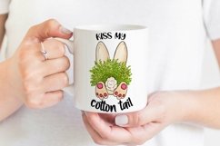 Kiss my Cotton Tail Sublimation | Funny Easter Bunny Print Product Image 7