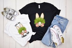Kiss my Cotton Tail Sublimation | Funny Easter Bunny Print Product Image 4