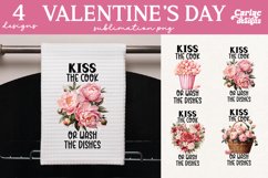 kiss the cook or wash the dishes