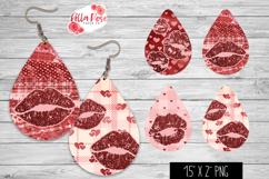 Kisses Valentine's Day | 4 Sets of Teardrop Earrings Product Image 1