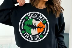 Kiss Me I'm Irish SVG | St Pattys Day Svg | St Patricks Svg Product Image 1