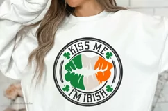Kiss Me I'm Irish SVG | St Pattys Day Svg | St Patricks Svg Product Image 4