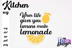 Kitchen Quotes SVG Design| Quotes SVG Design | SVG File Product Image 1