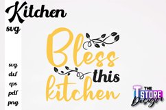 Kitchen Quotes SVG Design| Quotes SVG Design | SVG File Product Image 1