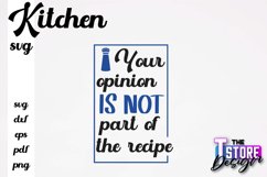 Kitchen Quotes SVG Design| Quotes SVG Design | SVG File Product Image 1