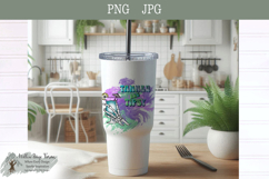 Tanned and Tipsy Skeleton Hand Summer Drink PNG JPG Product Image 2