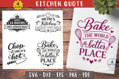 Kitchen Bake Quote SVG Kitchen sign