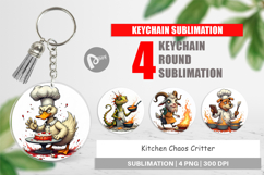 Keychain Kitchen Chaos Critter Product Image 1
