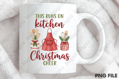 Kitchen Christmas Cheer Quote PNG Product Image 4