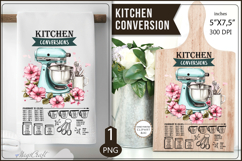 Kitchen conversion |Cutting Board| Kitchen towel sublimation Product Image 1