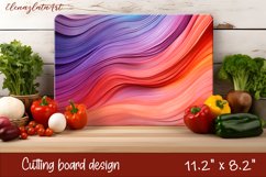 3d wooden cutting board Sublimation | Kitchen cutting board Product Image 1