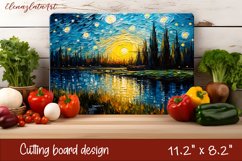 Paint Van Goghs CUTTING BOARD DESIGN Product Image 1