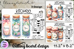 Kitchen Cutting Board , Spices and Herbs PNG Product Image 1