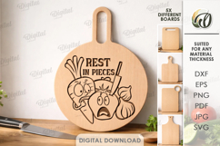 Kitchen Cutting Board Engravings Bundle Lasercut.Kitchen SVG Product Image 12