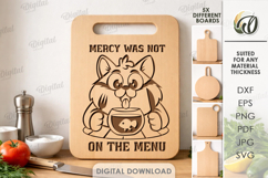 Kitchen Cutting Board Engravings Bundle Lasercut.Kitchen SVG Product Image 5