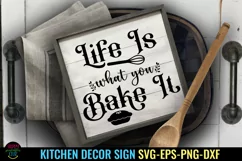 Kitchen Sign SVG I Kitchen Decor Sign SVG I Farmhouse Kitchen Sign SVG