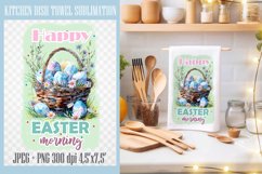 Funny Easter Kitchen Sublimation|PNG Towel Product Image 1