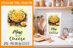 Kitchen Dish Towel Sublimation Designs PNG l JPEG Product Image 5
