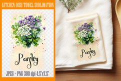 Kitchen Dish Towel Sublimation Designs PNG l JPEG Product Image 5