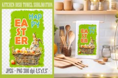 Funny Easter Kitchen Sublimation|PNG Towel Product Image 1