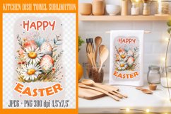Funny Easter Kitchen Sublimation|PNG Towel Product Image 1