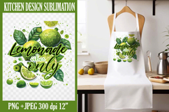 Funny Quotes Kitchen Towel Sublimation Design PNG Product Image 1