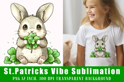 St Patrick's T-Shirt Design PNG| T-Shirt Sublimation Product Image 1