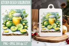 Funny Quotes Kitchen Towel Sublimation Design PNG Product Image 1