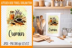 Kitchen Dish Towel Sublimation Designs PNG l JPEG Product Image 2