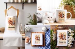 Kitchen Dish Towel Sublimation Designs PNG l JPEG Product Image 5