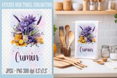 Kitchen Dish Towel Sublimation Designs PNG l JPEG Product Image 8