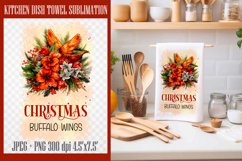 Kitchen Dish Towel Sublimation Designs PNG l JPEG Product Image 9