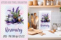 Kitchen Dish Towel Sublimation Designs PNG l JPEG Product Image 3