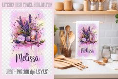 Kitchen Dish Towel Sublimation Designs PNG l JPEG Product Image 3