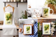 Kitchen Dish Towel Sublimation Designs PNG l JPEG Product Image 5