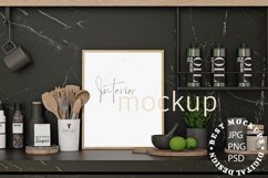Kitchen interior frame mockup Product Image 1