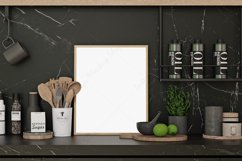 Kitchen interior frame mockup Product Image 2